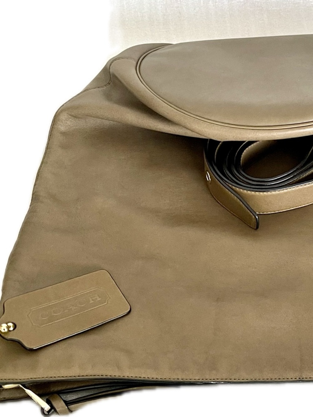 Coach Bleecker Duffle Glove Leather Sac Bag - Picture 6 of 15